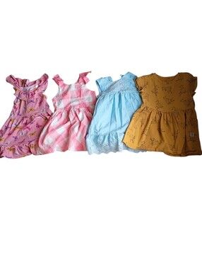 Bundle Of 4 Dresses Various Brands 2t Girls